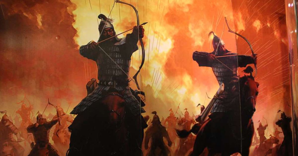 モンゴル帝国の面積と他帝国との比較